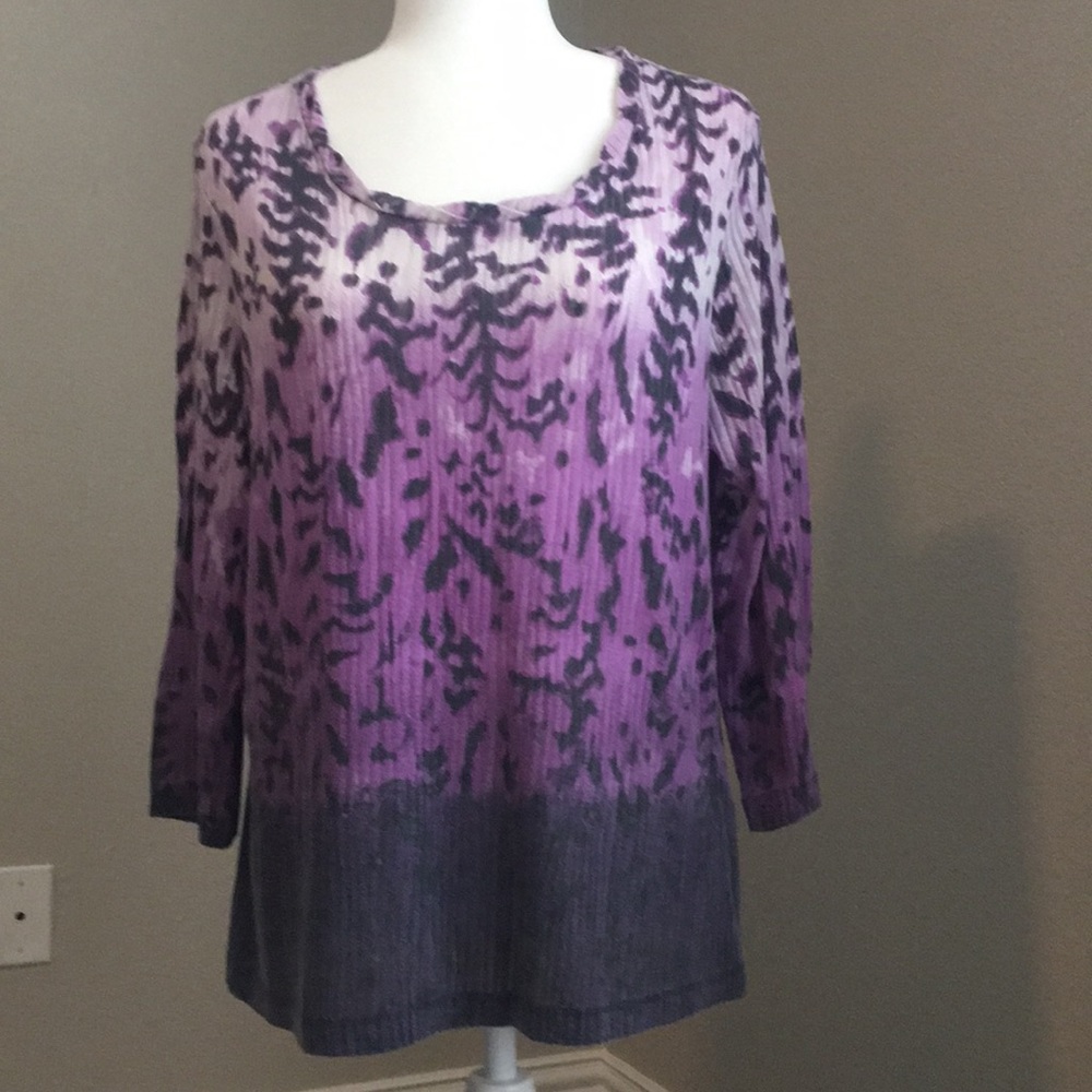 Chico's purple top size L